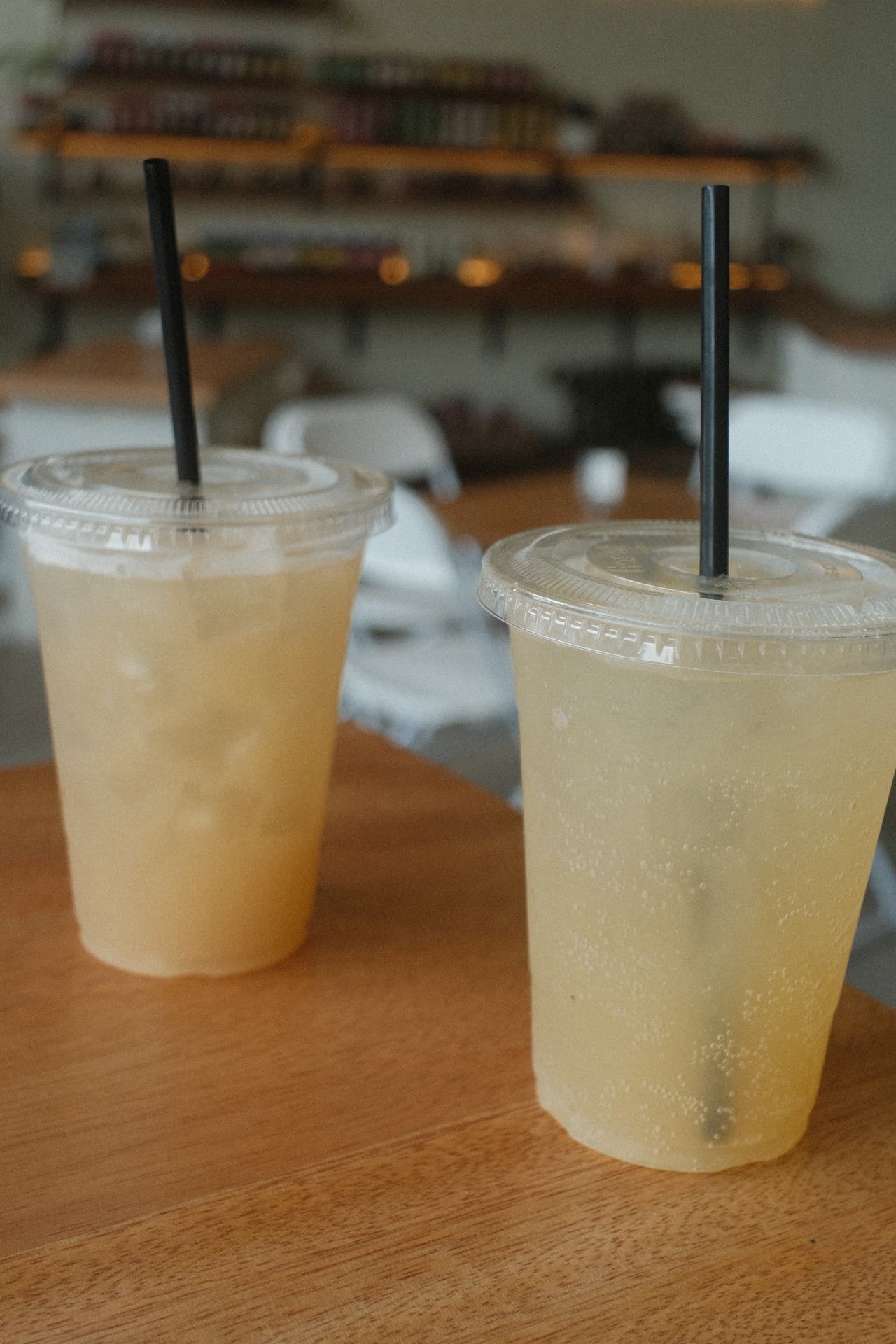Two refreshing honey-inspired drinks ready to sip at the Honey Bar